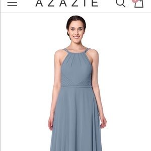 AZAZIE MELINDA DUSTY BLUE SIZE A16